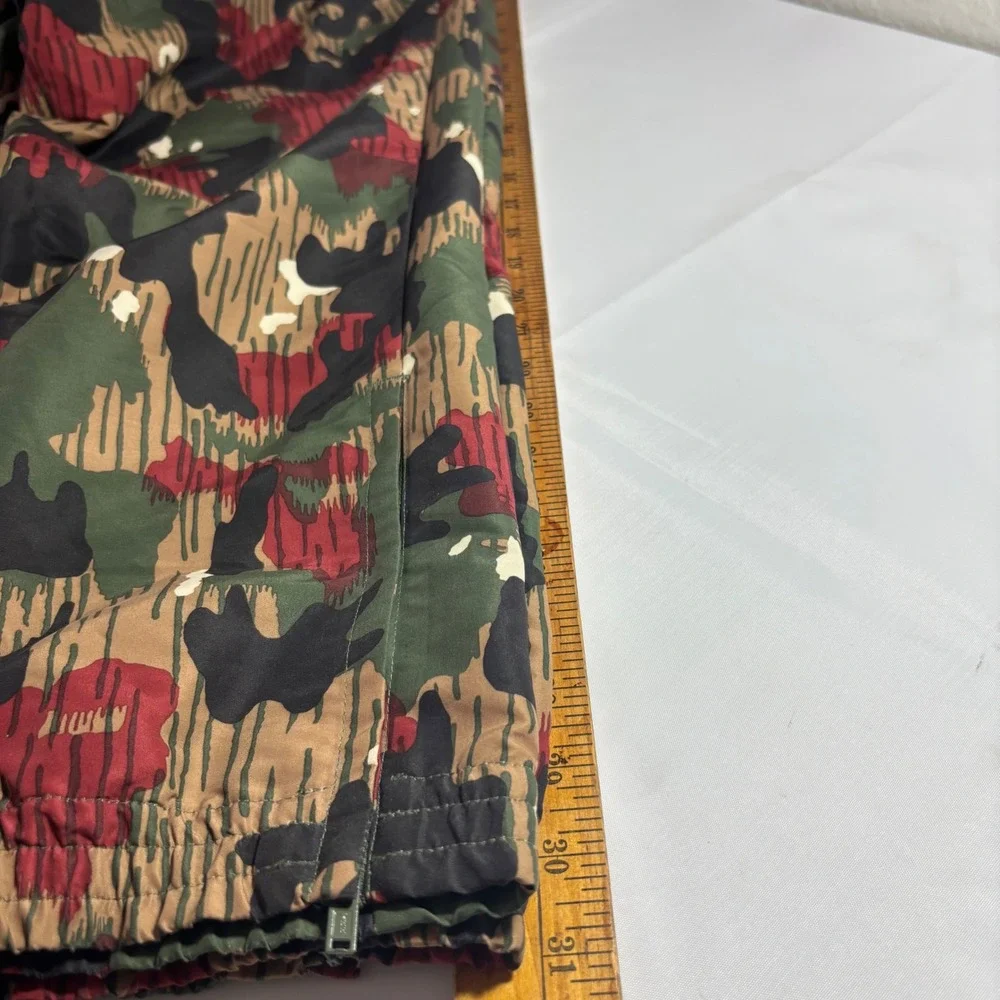 Adidas x Pharrell Williams Men XXL Camo Hu Hiking Windpants Zip Pockets‎ Lined